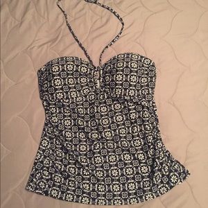 Women’s Merona XL Bathing Suit Tankini Top